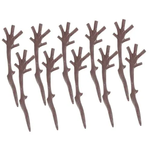 Produktbild: ibasenice Handwerk Schneemann Hände Zweig Geweih 100pcs Dekorative Rentier Geweih Kit