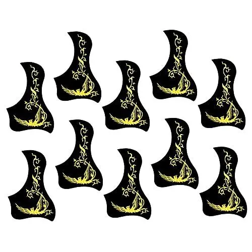 Produktbild: ibasenice Stabiles Gitarren-schlagbrett Aus Kunststoff Ersatz-schlagbrettplatte für Akustikgitarren 10er-pack