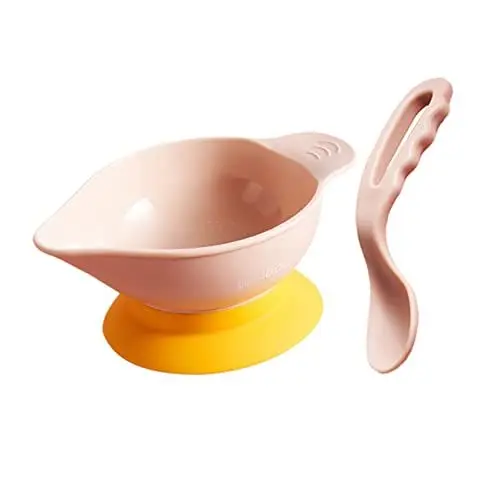 Produktbild: ibasenice 1 Set Babyschüssel & Löffel Silikonbecher-set Für Säuglinge – & Spill-design Für Kleinkinder