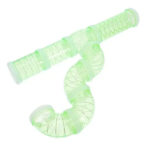 Produktbild: ibasenice 1 Satz Hamsterpfeife Käfig Spielzeug Hamster Röhren Verbindung Kleine Tier Hamster Spielzeug Kleintierkäfig DIY Hamster Tunnel Igel Tunnel Extern Reisen Haustierhaus Plastik