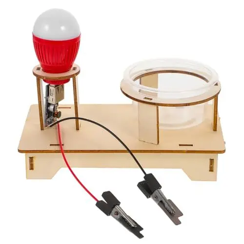 Produktbild: ibasenice 1 Satz Lehrmittel für experimentelle Technologie Kinder lernspielzeug stromerzeugung Spielzeuge Physik-Experimentierset elektrisches Schaltungsexperiment intelligent Sole Modell