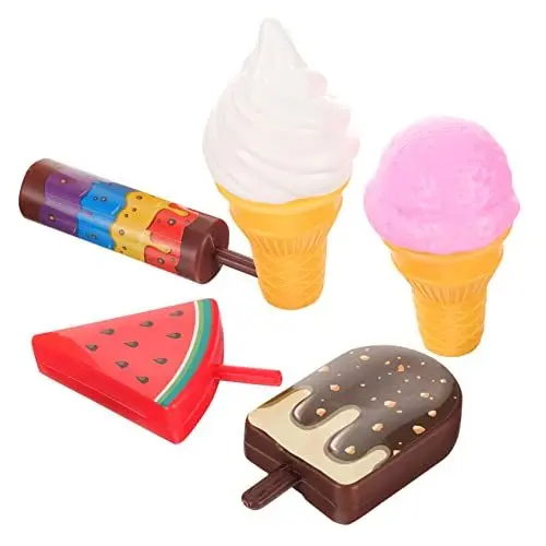 Produktbild: ibasenice 1 Satz Spielhaus-Set spielküche Kitchen Set for playdoo Sets Educational Toys Kinderanzüge für Jungen Spielzeugkuchen Essensspiel vortäuschen Essen für Babypuppen Plastik
