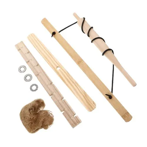 Produktbild: ibasenice Holz-feuerbohrer-Set Werkzeuge für Outdoor-aktivitäten Camping-feuerwerkzeug Tragbarer Feueranzünder