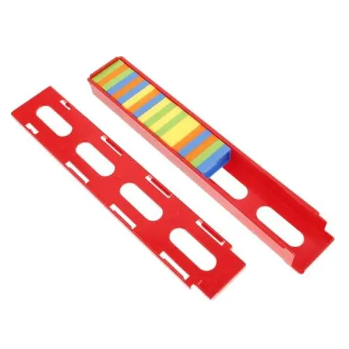 Produktbild: ibasenice 1 Sets Domino Zug Spielset Zubehör Dominosteine Transparenter Zug Domino Spielzeugauto Große Domino Bausteine ​​Für Kinder Domino Lege Zug Domino Spiel Tumble Zug Aus