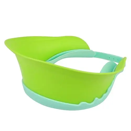 Produktbild: ibasenice 1stk Babyparty Badeschild Badevisier Für Kleinkinder Duschhut Für Kleinkinder -dusche-schild Shampoo-visier Neugeborenenhaube Neugeborene Duschhaube Haarwaschmütze Mütze Green