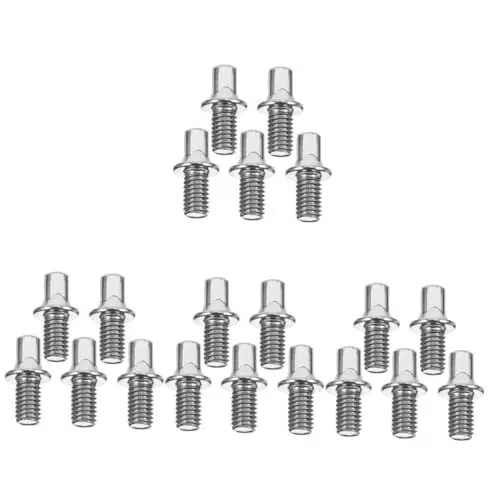 Produktbild: ibasenice 20-Teiliges Set Pedalschraube musikinstrumente musik instrumente Befestigungsschraube des Pedals Schraube für Instrumententrommelpedal Metrisch Mutter Zubehör Schlagzeug