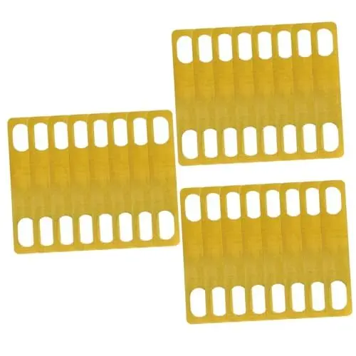 Produktbild: ibasenice Stk Hals dichtung langlebige Gitarrenhals-Shims Gitarren-Messing-Shim Unterlegscheiben Gitarrenhalsdichtung Gitarrenhals-Shims aus Metall Musik Waschmaschine