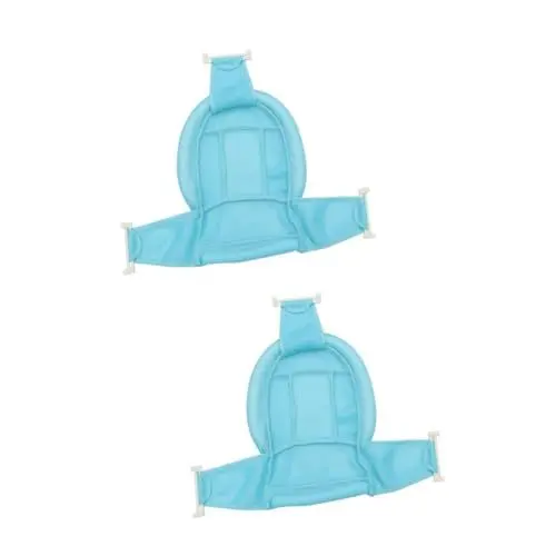 Produktbild: ibasenice 2St Badewannensitznetz Babybadewanne Badewiege aussetzen Babywanne Badewannennetz für Kleinkinder Baby-Badewannen-Netzschlinge einstellbar Gurt Badenetz Hosenträger neugeboren
