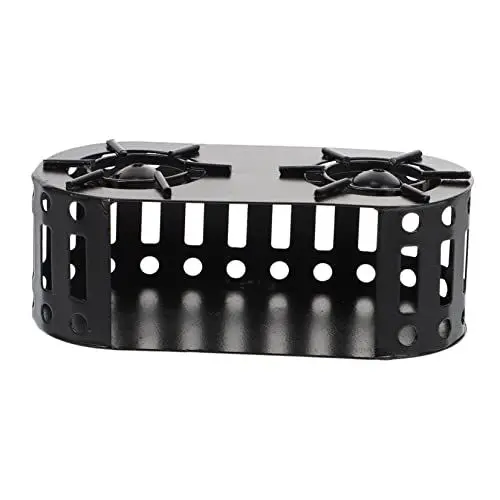 Produktbild: ibasenice 2St Lebensmittel Grill Grillspielzeug Zubehör für Puppenhäuser Kindergrill grillzubehör Spielzeuge Kinderspielzeug Kinder Grillherd Spielzeug Mini-Modell-Schmuck Essen Spielen