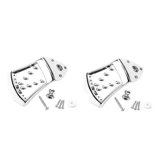 Produktbild: ibasenice 2 Sätze Saitenbrücke Mandoline Zubehör Mandoline Klangverbesserung Mandoline Saitenhalter Saitenhalter Für Standard Mandoline Langlebiger Saitenhalter Mandoline