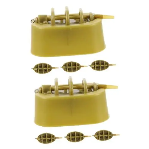 Produktbild: ibasenice 2sätze Karpfenangelausrüstung Feeder Angelzubehör Köder-Feeder Karpfenangelköder Für Karpfenangeln Ausrüstung Für Karpfenangeln