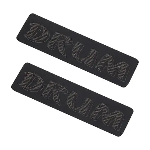 Produktbild: ibasenice 2-teiliger Silikon-drum-pad-hoop-schutz für Die Bassdrum. Unverzichtbares Drum-set-zubehör. Einfache Installation und Stabiler Klebstoff.