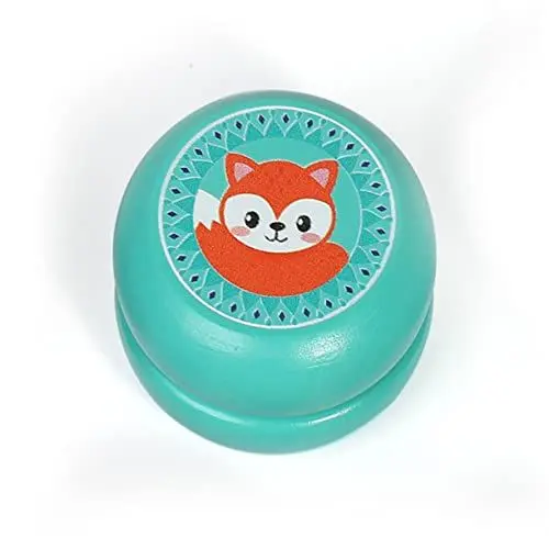 Produktbild: ibasenice 2st Cartoon- -Spielzeug Spielset Für Kinder Yoyos Für Kinder Professionelles Tragbares Jo-jo-Spielzeug Lernspielzeug Für Kinder Für Kleinkinder Anfänger Yo Yo Hölzern