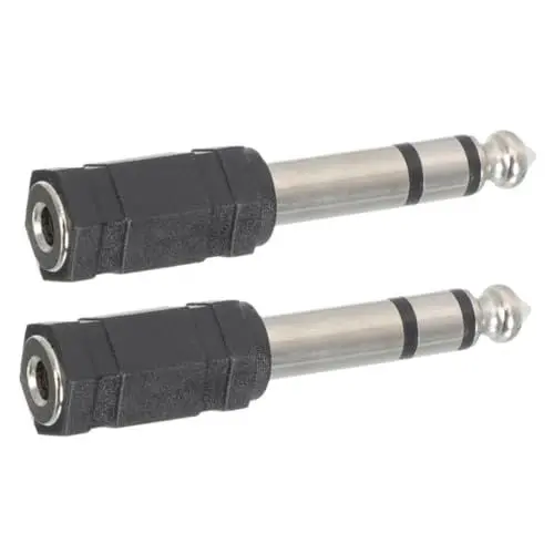 Produktbild: ibasenice 6 5 Mm Auf 3 5 Mm Klinkenadapter Audioadapter-konverter Kopfhöreradapter Zum Verschiedener Audiogeräte Leicht Zu Reinigen Und Zu Warten