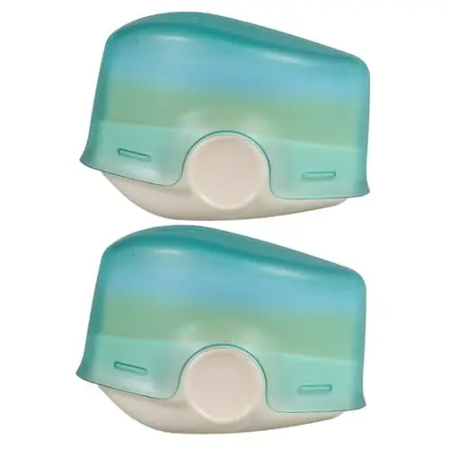 Produktbild: ibasenice 2st Sonnenschutzapplikator Pudergrundierungspinsel Sonnenschutzcreme- Gesichtsbürste Make-up-puderpinsel Für Frauen Praktischer Loser Puderpinsel Light Green Kunstfaser