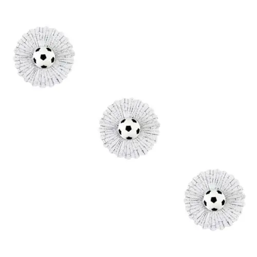 Produktbild: ibasenice 3stücke Autoaufkleber Tennisball Design Selbstklebende Dekoration Für Autoscheiben Wetterfest Abnehmbar Lustige Auto-sticker Für Kreative -gestaltung Realistische Für Autofans