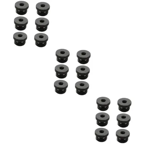 Produktbild: ibasenice 3sets Mikrofonständer Schraube Adapter Schwarz Umwandlung Ständer Schraube Für Stativ Adapter 6 Stücke * 3