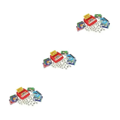 Produktbild: ibasenice 3 Sätze Wörter Lernen Spielzeug Alphabet-Puzzle-Spiele Sprachlernspielzeug Buchstaben Lernen Alphabet-Lernspiel Wortbildung Spielzeug Wörter Lernkarte Frühpädagogisches Spielzeug