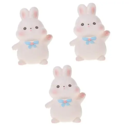 Produktbild: ibasenice 3st Kaninchen Sparschwein Entzückender Spartopf Häschen Sparbüchse Geldsparbank Kaninchen-spardose Neuheit Geldbank Entzückendes Sparschwein Süßes Sparschwein Miniaturpuppen Vinyl