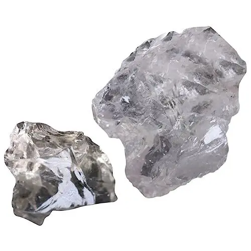 Produktbild: ibasenice 3st Quarzmineralprobe Schöne Verzierungen Mineralische Exemplare Erzproben Lehrerze Proben Geologische Exemplare Erze Dekorationen Grobe Erze Einfache Erzsteine Natürlich Material