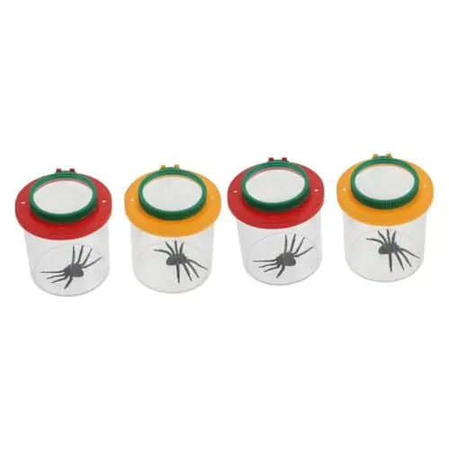 Produktbild: ibasenice 4 Stück Karton Beobachtungsbox Für Insekten Handstaubsauger Insektenlupe Zum Sammeln Von Insekten Beobachter Kind Halloween Spinne Abs Umwelt Freundliche Kunststoff