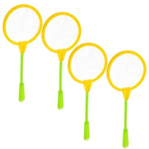 Produktbild: ibasenice 4 Stück Outdoor Für Schmetterlingsnetze Schmetterlings Fängernetz Fischnetz Fangnetz Lehrgerät Outdoor Fischnetz Libellenfänger Kunststoff