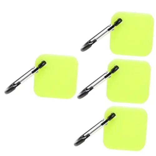 Produktbild: ibasenice 4stücke Silicone Schutzhülle Für Tile Mate Pro Leicht Stoßfest Und Kratzsicher Für Schlüssel Haustierhalsband Und Nachtgrün Lebensmittelechtem