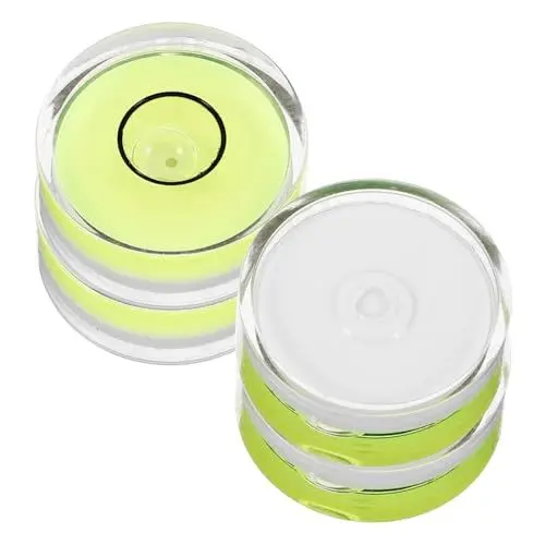 Produktbild: ibasenice 4 Stück Vinyl-Plattenspieler Haltung vibroei Vinyl Spieler Zubehör wichte Schallplatten Stabilisator reco Gewichtsstabilisator für Schallplatten Zubehör für Schallplatten Abs Green