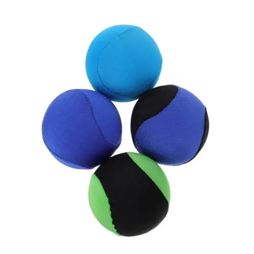 Produktbild: ibasenice 4 Stück Wasser Schwimmen Sport-hüpfbälle Wasser-kick-ball Hüpfbälle Für Kleinkinder Strand-soaker-ball Jonglierball Schwimmball Wasservolleyball Inlandsverkäufe Wasserball