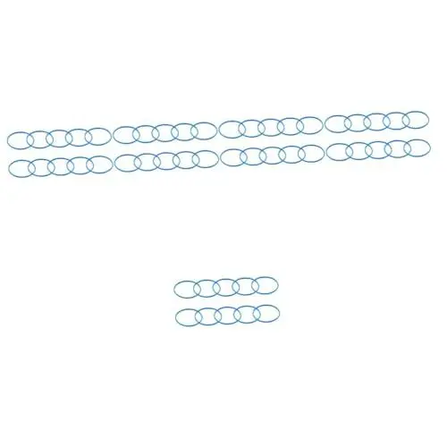 Produktbild: ibasenice 50 Stück Gummiring Aus Mikrofongeflecht Ersatzmikrofonzubehör Ersatzgitterring Diy Mikrofongitterring Zubehör Für Mikrofonschutz Ersatz-grillring Kabelgebundener Mikrofongitterring