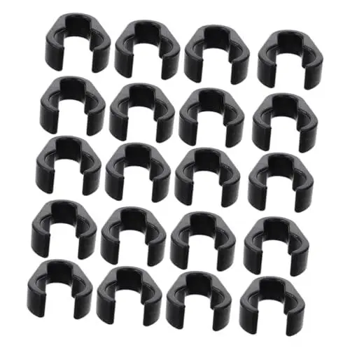 Produktbild: ibasenice Einfaches Mikrofon-zubehör-Set 50-teilig Mikrofonständer Kabelklemme für Headset Kopfhörerkabel-Organizer