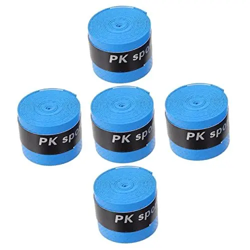 Produktbild: ibasenice 5 Rollen Anti-Rutsch-Gürtel für Drumsticks Schlagzeug-Übungspad Trommelstock coole Drumsticks Griptape Drumstick Anti-Rutsch-Gürtel Riemen für Trommelstöcke wasserviskoser Pu Blue