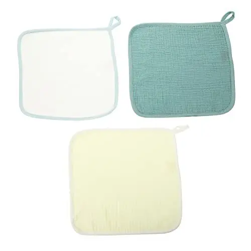 Produktbild: ibasenice 2sets Handtücher Weiche Baumwolle Spucktücher Maschine Waschbar 3 Stücke * 2