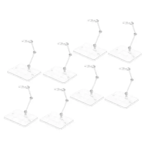 Produktbild: ibasenice Einstellbare Action Figure Display Stand 8pcs Figurine Modell Stand Desktop