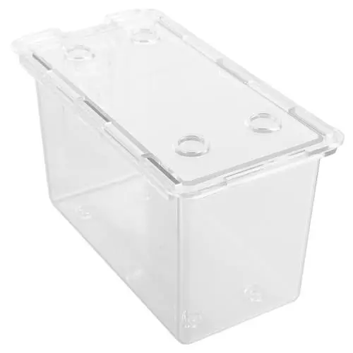 Produktbild: ibasenice Aufbewahrungskiste Kartenbox Platzsparende Box sammelbox kartenaufbewahrung Praktische für Karten Spielkartenetuis Sammelkarteninhaber Plastik Transparent