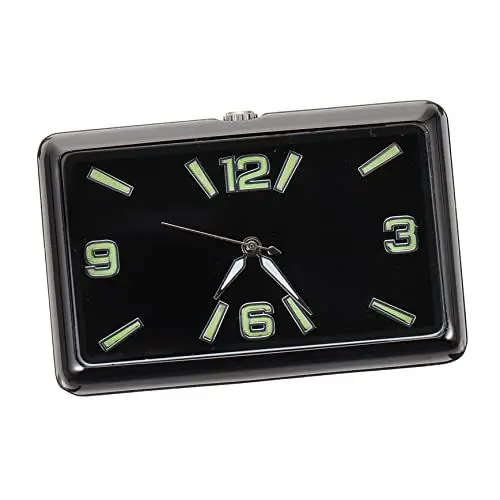 Produktbild: ibasenice Universal Auto Uhr Tiny Lock Analog Dashboard Decor Batterie-powered Für Büro