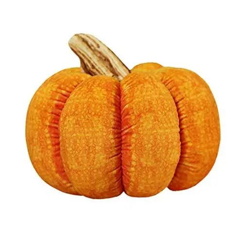Produktbild: ibasenice -Plüschtiere Rouge- Bling- Kürbis-Stofftier Halloween-Plüschpuppe Geschenk Plüsch-Kürbiskissen Kürbis-Plüschkissen Kürbiskissen Dekokissen