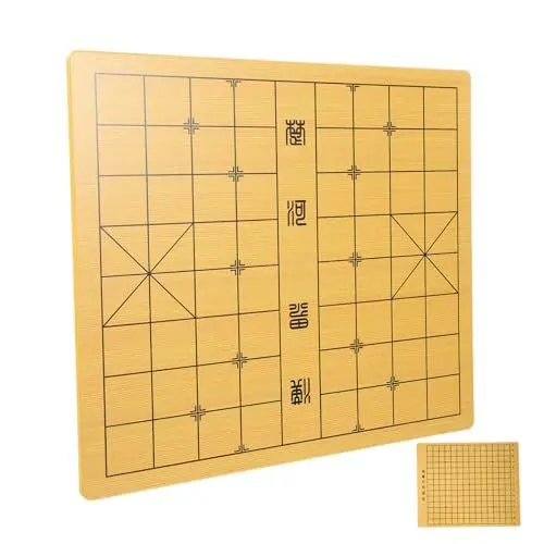 Produktbild: ibasenice Chinesisches Schachbrett Aus Holz Doppelseitiges Gobang-spielbrett Für Zuhause Kreative Schachzubehör Und Spielbedarf Und Elegant Für Schachliebhaber
