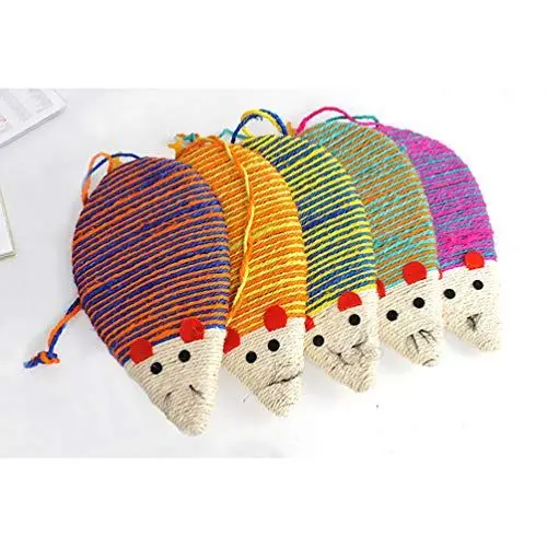 Produktbild: ibasenice Cat Scratching Post Kreatives Kratzbrett Für Katzen Mit Lustigem Mausdesign Fördert Die Krallenpflege Und Hält Möbel Geschützt Zufälligen Farben Erhältlich