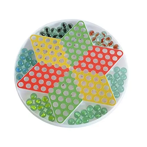 Produktbild: ibasenice Glass Bead Checkers Spielzeug Für Junge Mädchen Interaktives Lernspiel Bildungsförderndes Spiel Mit Glaskugeln Fördert Strategisches Denken Und Geschicklichkeit Für