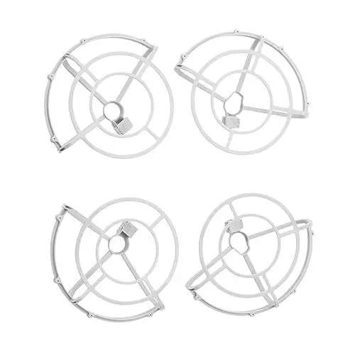 Produktbild: ibasenice 3 Sätze Propellerschutz Aus Abs-material Für 2 Drohnen-abschirmringe Schützen Drohnenteile Vor Beschädigungen 4 Stück * 3