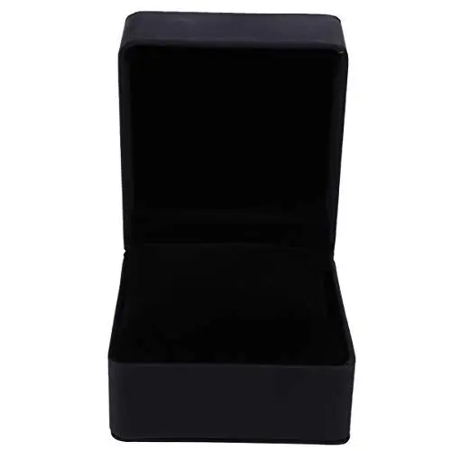 Produktbild: ibasenice Edlen Schmuck Herrenschmuck Geschenkbox Pu Leder Single Slot Uhr Aufbewahrungsbox Vitrine Schmuck Armreif Armband Uhr Box mit Kissen für Männer Frauen Männer Armbänder Herrenuhren