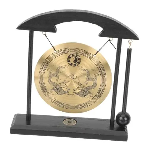 Produktbild: ibasenice Hängende Wanddekoration Vintage-gong-ornament Boho-dekoration