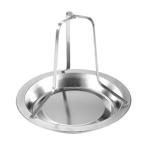 Produktbild: ibasenice Hähnchen-Rack Für Grill Tragbar Und Platzsparend Edelstahlmaterial Mit Hoher Wärmeleitfähigkeit Anti-klebrige Oberfläche Für Camping Angeln Und Ausflüge Grillgestell Für