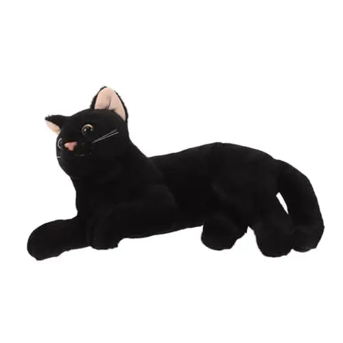 Produktbild: ibasenice Katzen Plüschspielzeug Für Kleinkinder Katzenspielzeug Gefülltes Plüschspielzeug Plüschkatze Plüschkissen Halloween Kissen Stofftiere Halloween Plüschspielzeuge