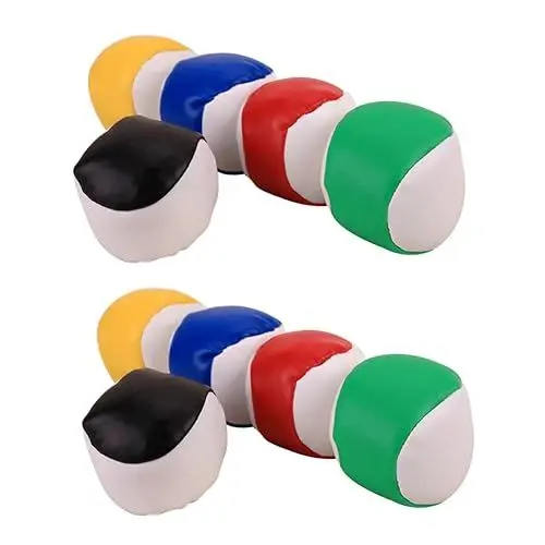 Produktbild: ibasenice Kinder Jongliertasche 24 STK Taschen Jonglieren Jongliertasche Aus Leder Kind Spielzeug Kleiner Sandsack Jonglierball Spielzeug