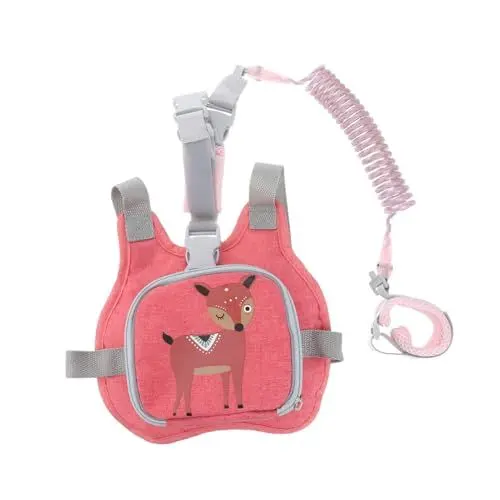 Produktbild: ibasenice Kleinkindgeschirr 2 M Sicherheitsleine Für Anti Verlust Handgelenkverbindung Rosa Ideal Für Und Ausflüge Sicheres Und Lernen Für Kleinkinder