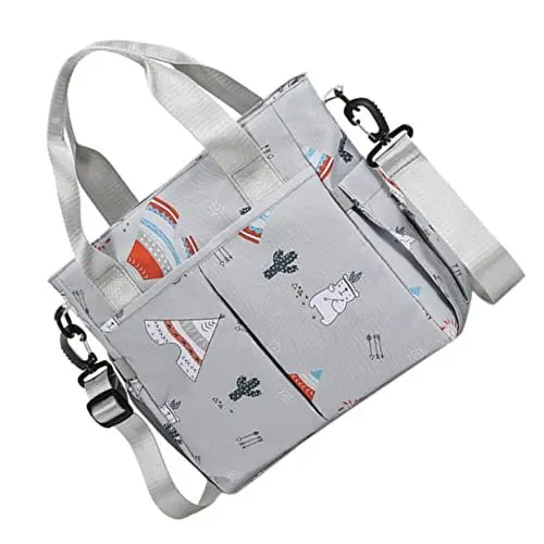 Produktbild: ibasenice Mama Einkaufstasche Mama Wickeltasche Baby Wickeltasche Mutter Rucksack Mutterschaft Baby Tasche Mutterschaft Wickeltasche Umhängetasche Schwangere Frau Nylon Mode Isoliertaschen