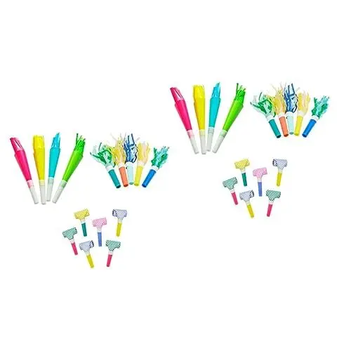 Produktbild: ibasenice Party Mitgebsel Kinder 36 STK Spielzeug Partyzubehör-Set Blowout-Partyzubehör Partyhörner Erwachsener Partybedarf Pfeife Kind Kinderparty Mitgebsel