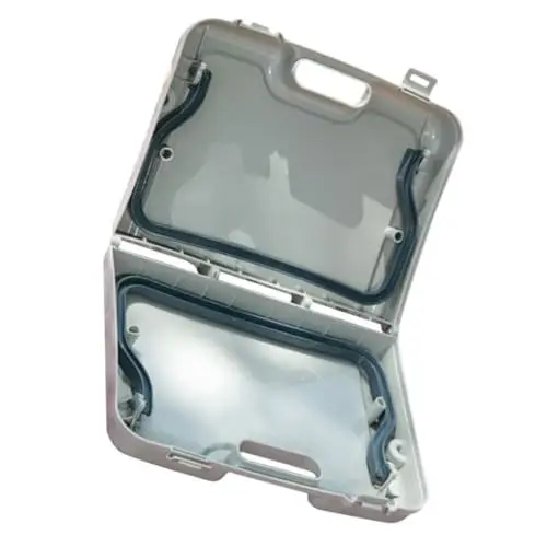 Produktbild: ibasenice Picknicktisch Outdoor-tisch Klein Lagertisch Zusammenklappbarer Tisch Campingtisch Camping-kochtisch Outdoor-tisch Klappbar Klappbarer Wandertisch Grilltisch Plastik Faltbar Möbel